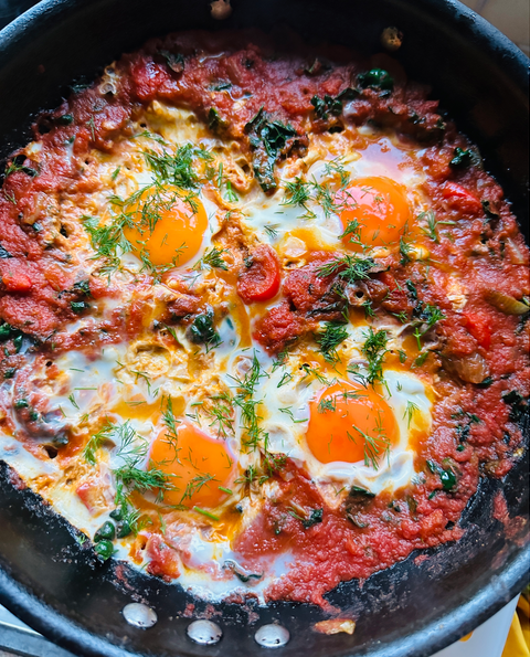 Super Green Shakshuka