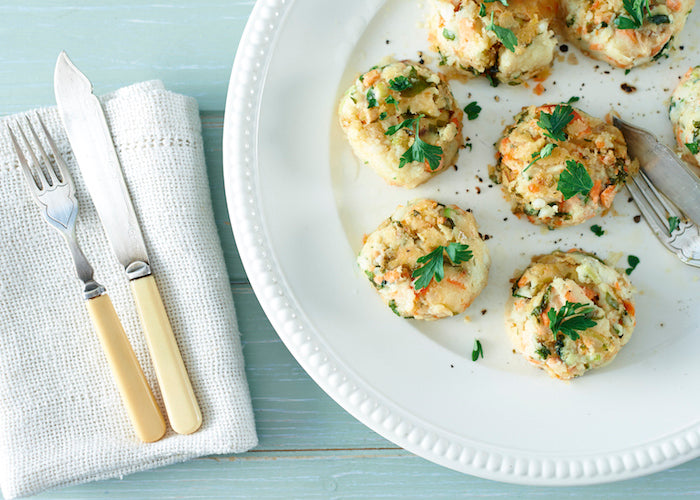 Florentine fish cakes Lizzie Loves