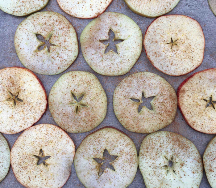 Cinnamon Star Apple Crisps