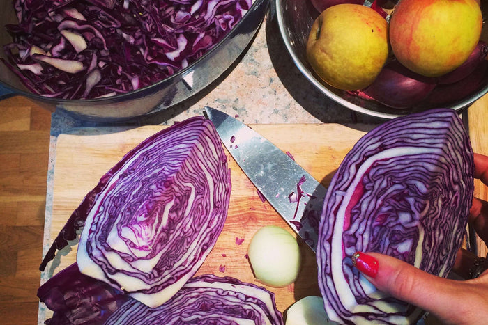 Spiced braised Red Cabbage