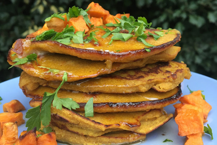 Sweet Potato Pancakes